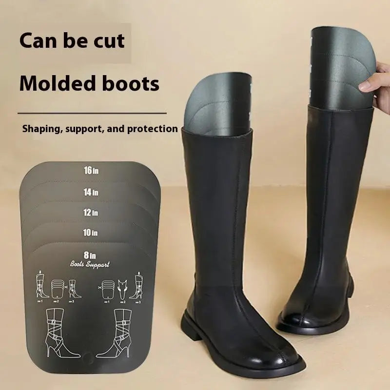 White Black Boot Shaper Stand Form Inserts Tall Support Keep Boots Qme