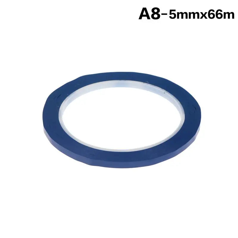 Wear Resistant Desktop Marking Tape 5 66M Self Adhesive Positioning Qme 5mm Blue