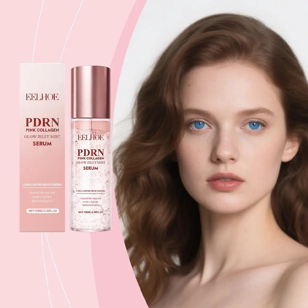 Collagen Essence Spray Smoothing Facial Mist Brightening Spray Nourish Moisturiz Face Serum Toner Improve Drying Skin Care 100ml Qme