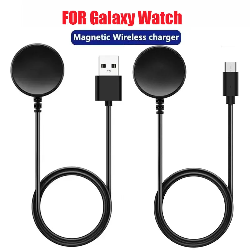 Magnetic Charger for Samsung Galaxy Watch 7 Ultra FE 6 5 Pro Fast Charging USB C For Samsung Watch 4 3 2 1 Universal Charging Qme