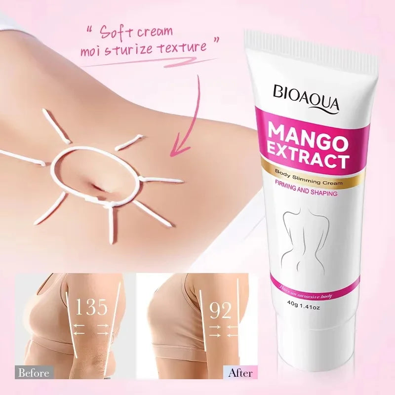 Fast Slimming Cream Weight Loss Remove Cellulite Sculpting Fat Burning Massage Firming Lifting Quickly Niacinamide Body Care 40g Qme