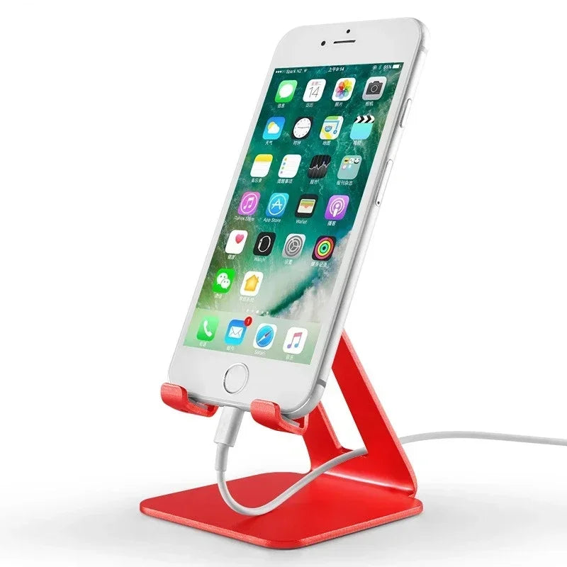 Desk Phone Holder Stand, Smartphone Support, Tablet Stand, Portable Mobile Holder Stand Qme