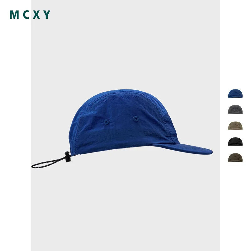 Lightweight Breathable Waterproof Quick-dry Drawstring Outdoor Sun Hat Qme