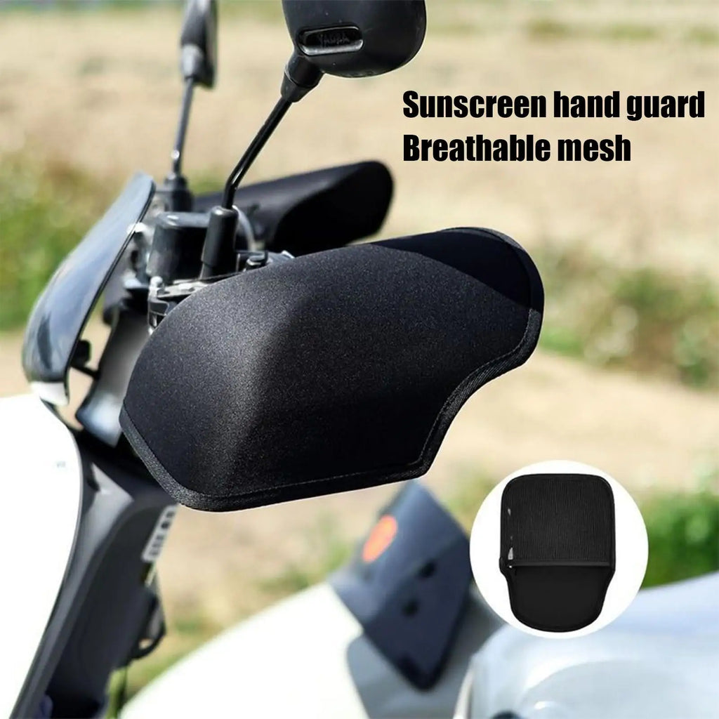 Handlebar Muffs Electric Vehicle Sun Protection Gloves Mittens Waterproof Windproof Grip Accessories Sun Protection Hand Covers Qme