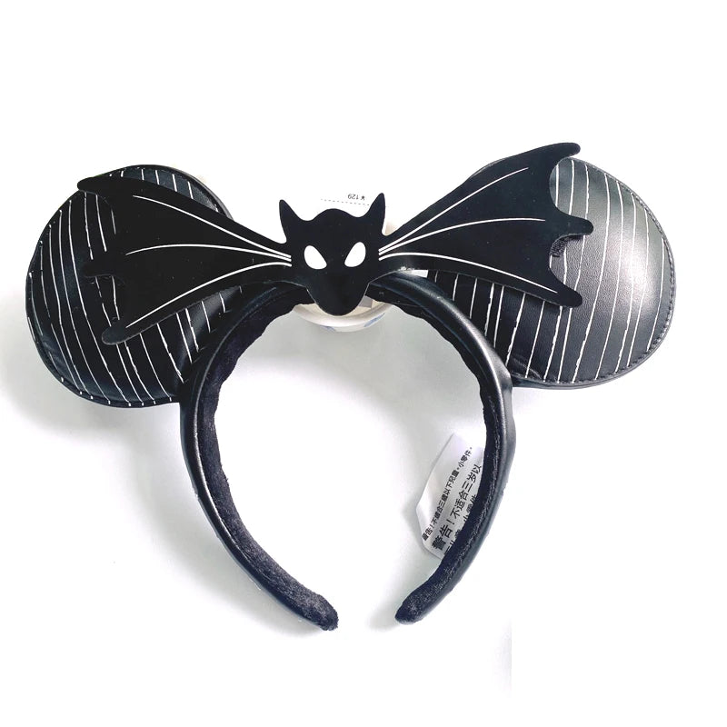 Mickey Mouse Ears Headbands Shiny Bow Headband Hallowmas Party Decoration Cosplay Hair Accessories Hairband for girl Women Adult Qme Headband 1