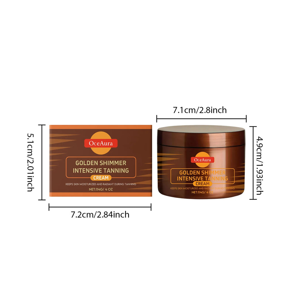 Tanning Accelerator Gel Natural Lasting Self Solarium Sunless Tanner Body Face Glow Bronzer Nourishing Intensive Tanning Cream Qme