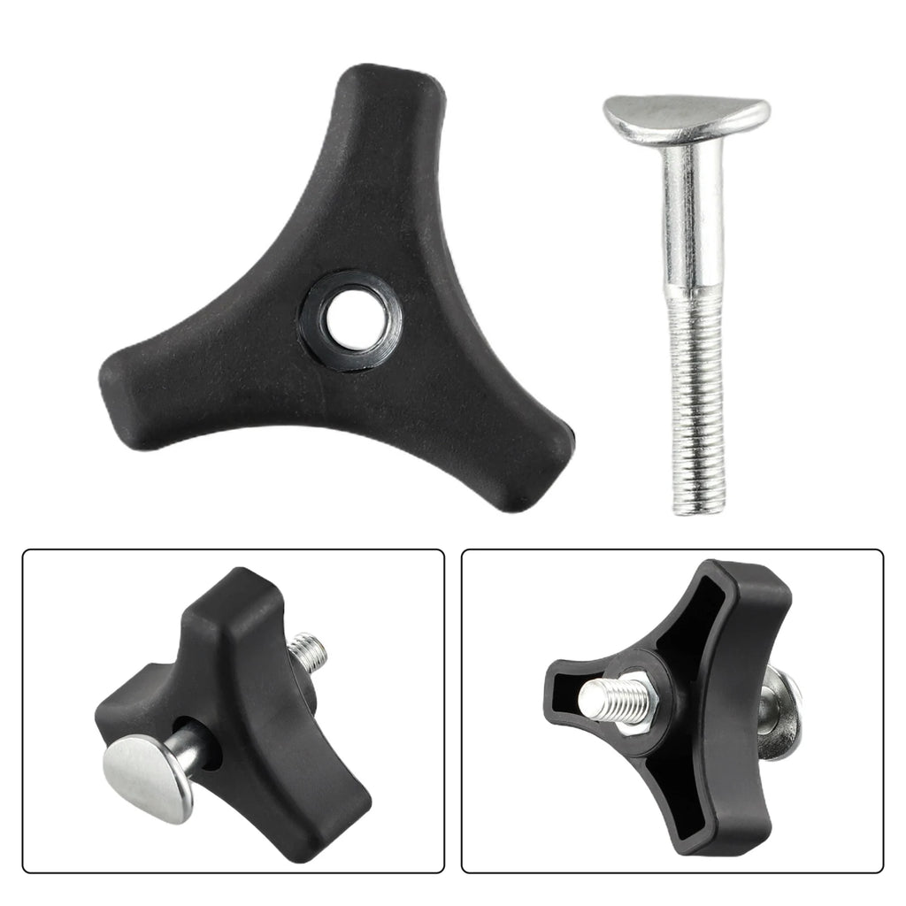 1 Set Triangle Handle Knob Nut Screw Bolt Fits For Honda And Other Lawn Machine Lawn Mower Garden Power Tool Accessories Qme