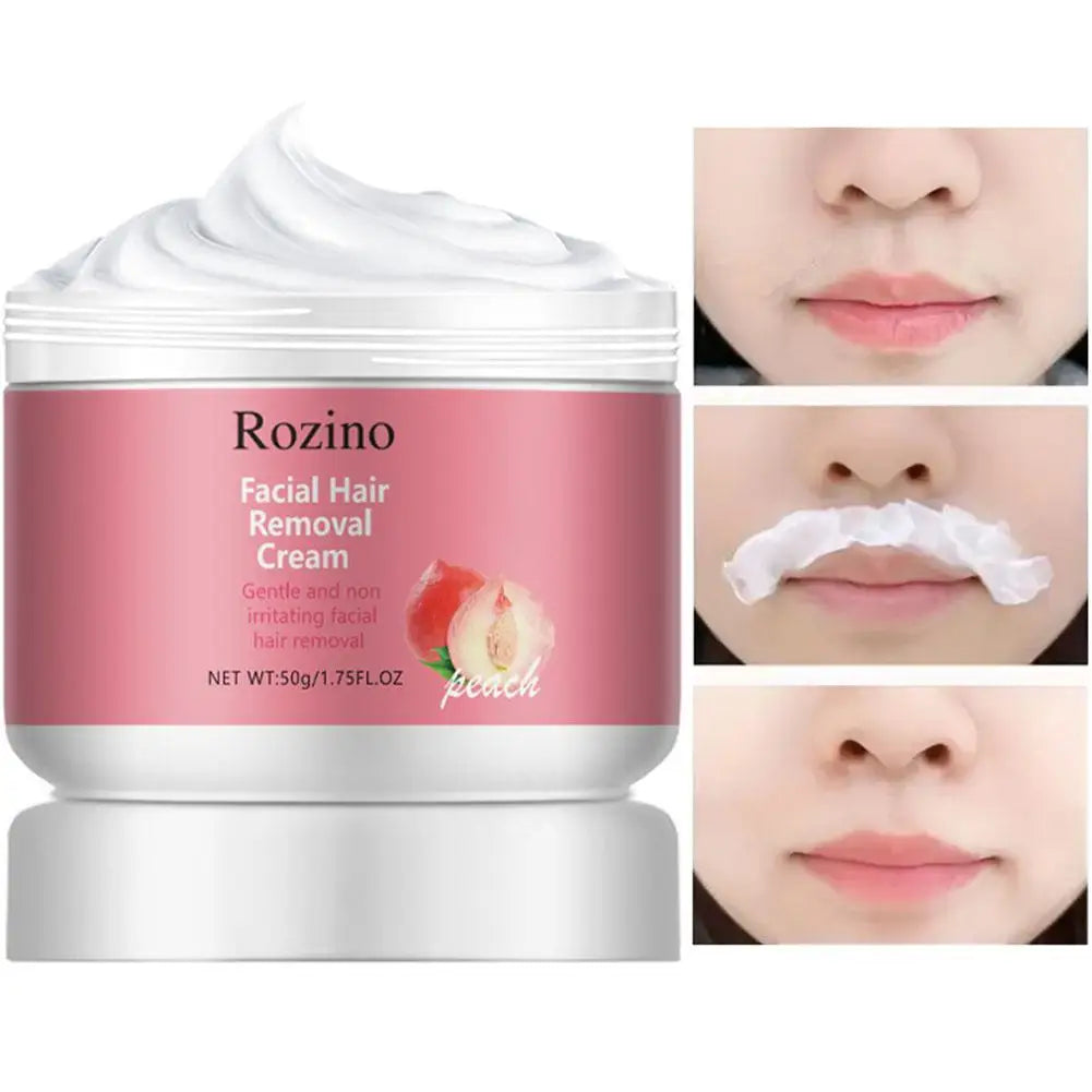 Peach Facial Hair Removal Cream Depilatory Moisturizing Nourishing Qme