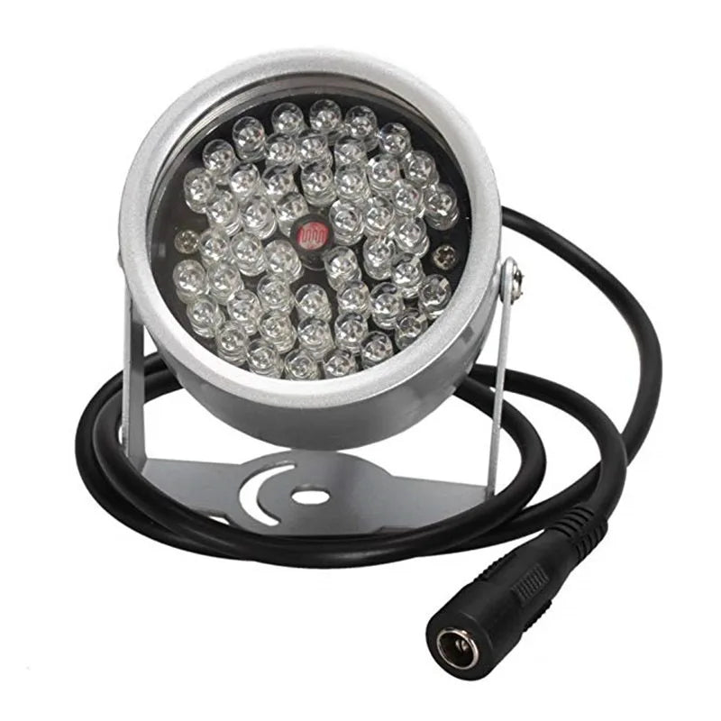 1PCS Infrared LED Fill Light Small Surveillance Auxiliary Lamp Outdoor Indoor IR Projector Lighting for Security Camera Qme A