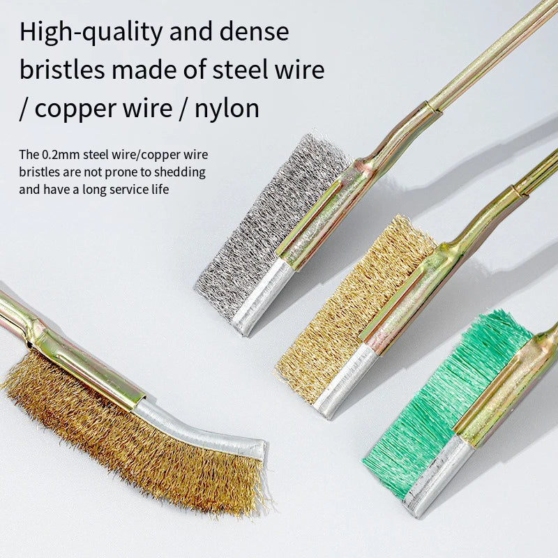 Stainless Steel Wire Brush Gap Groove Cleaning Tools Multi-function Qme