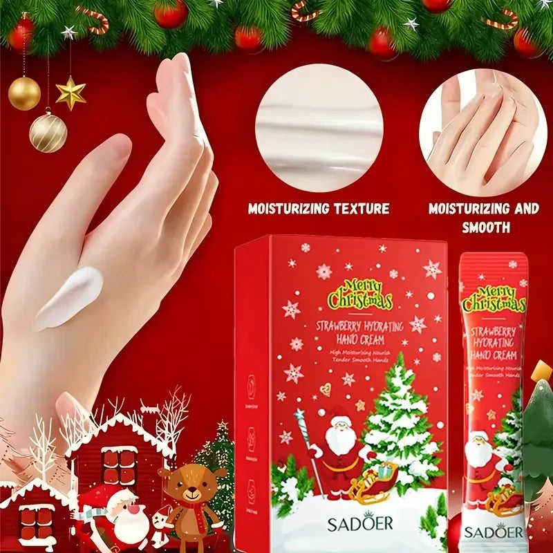 Fruit Moisturizing Hand Cream Christmas Soft Smooth Skin Improve Dry Qme