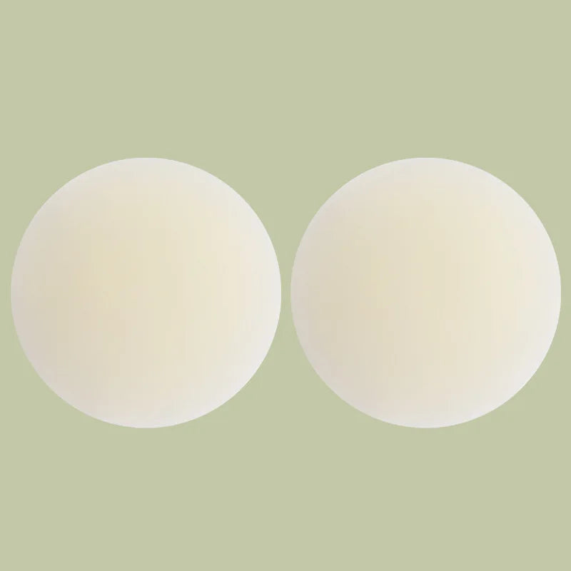 Silicone Latex Solid-state Glued Self-adhesive Anti-light Anti-bumps Qme white One Size