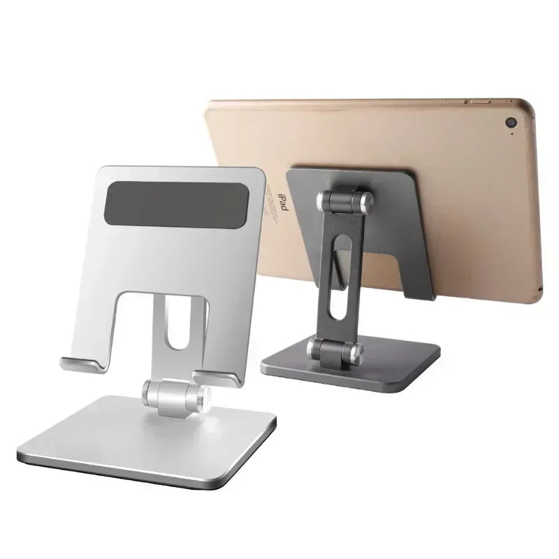 Metal Desk Mobile Phone Holder Stand for IPhone IPad Xiaomi Adjustable Desktop Tablet Holder Universal Tablet Stands Qme