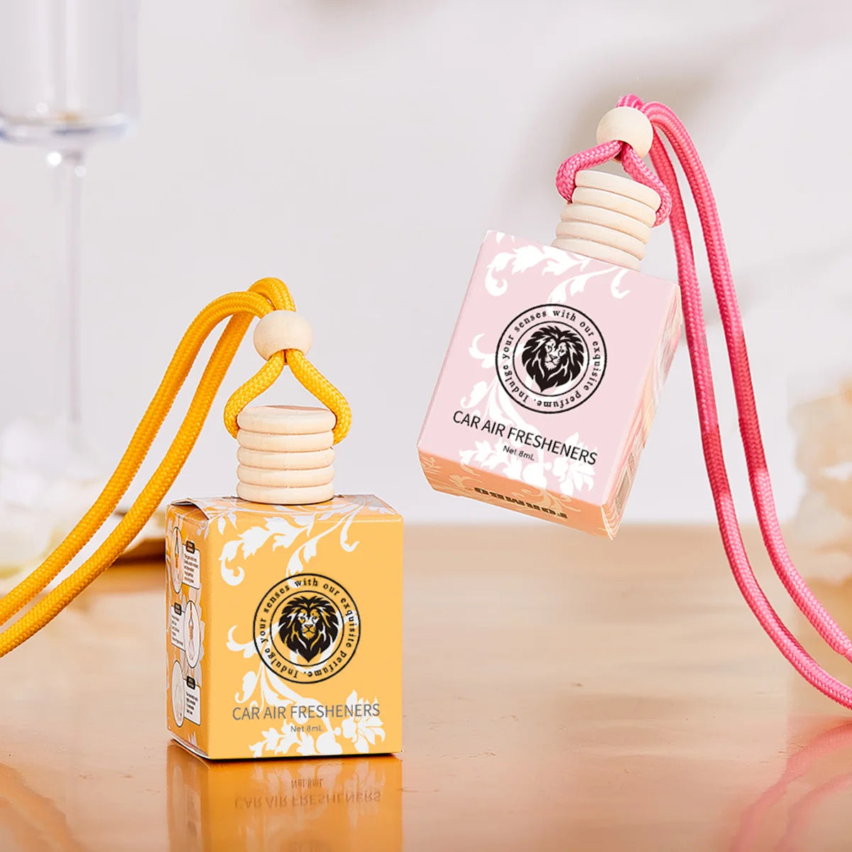 Lion Car Perfume Long-acting Air Freshener Fragrance Used Interior Qme