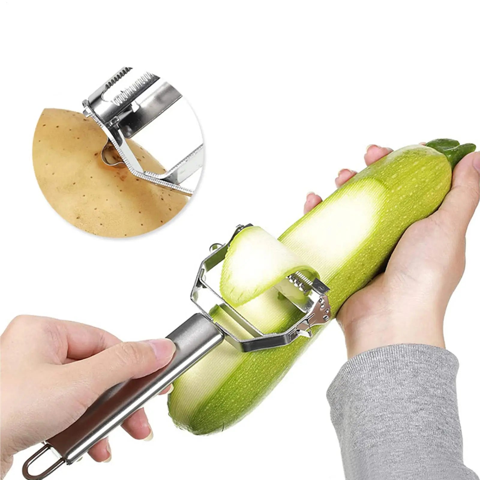 Vegetable Peelers Kitchen Y Shaped Handheld Tool Fruit Peeler Qme