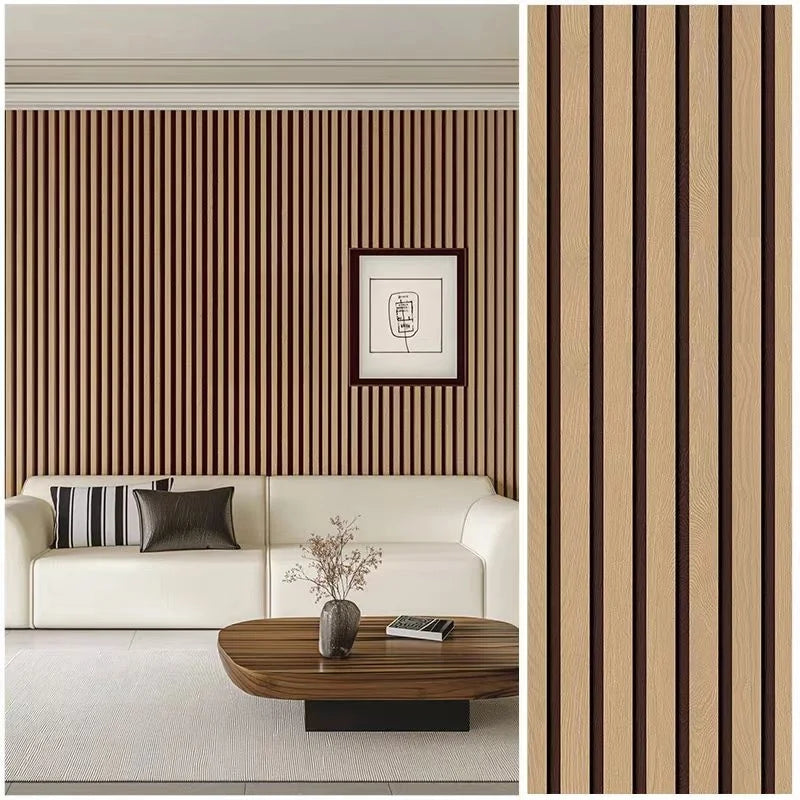 1 Roll Self-Adhesive Wood Grain Wall Panel Waterproof Background Wall Grille Sticker Suitable for Ceiling Living Room Decoration Qme B 60cm x 300cm
