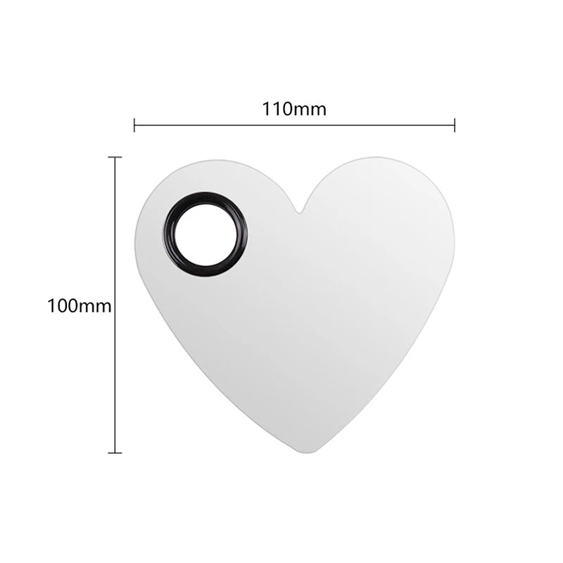 Stainless Steel Makeup Coloring Tray Palette Ring Base Cosmetic Stick Qme A9