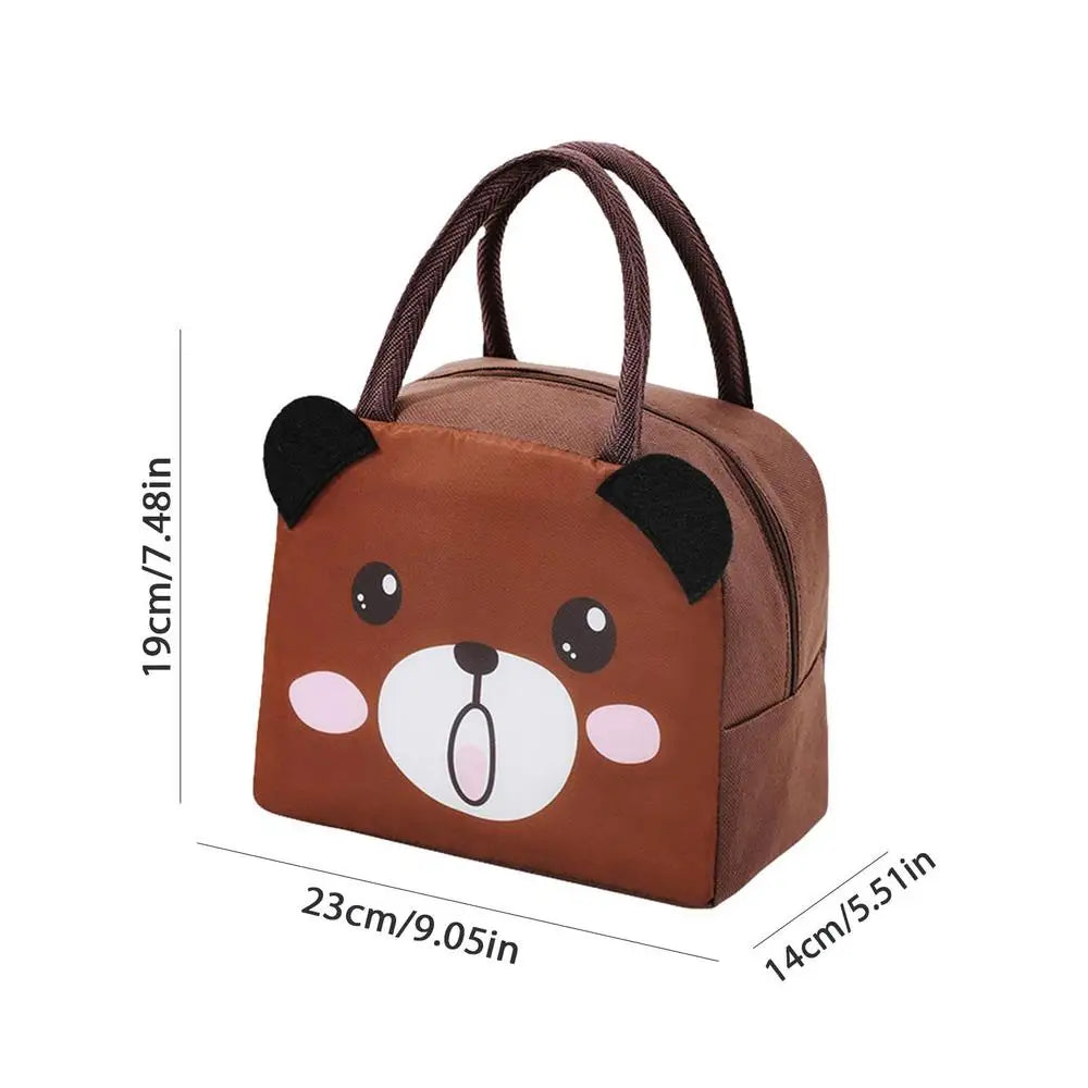 Insulated Lunch Box Adult Waterproof Tote Cute Boxes Bag Bags Reusable Qme F China Mainland