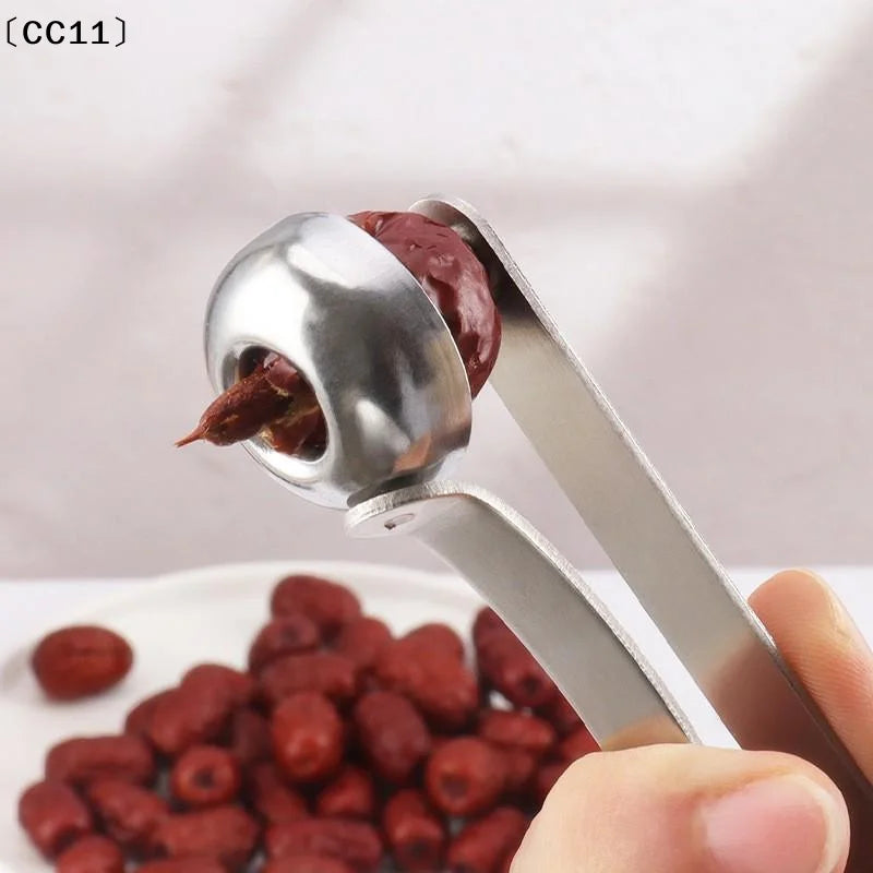 Stainless Steel Multi Functional Cherry Fruit Corer Quick Seed Qme