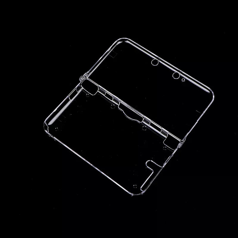 Clear Crystal Cover Hard Shell Case 3DS XL LL N3DS Qme