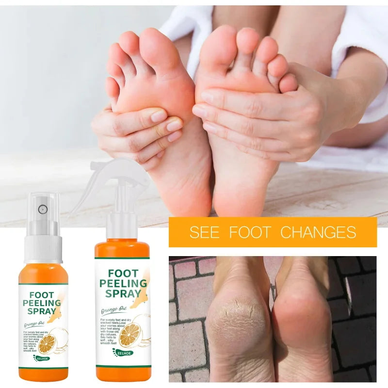 Foot Cuticle Remove Dead Foot Exfoliator Softener Remove Dead Skin and Calluses Foot Mask Pedicure Nail Enhancer Qme