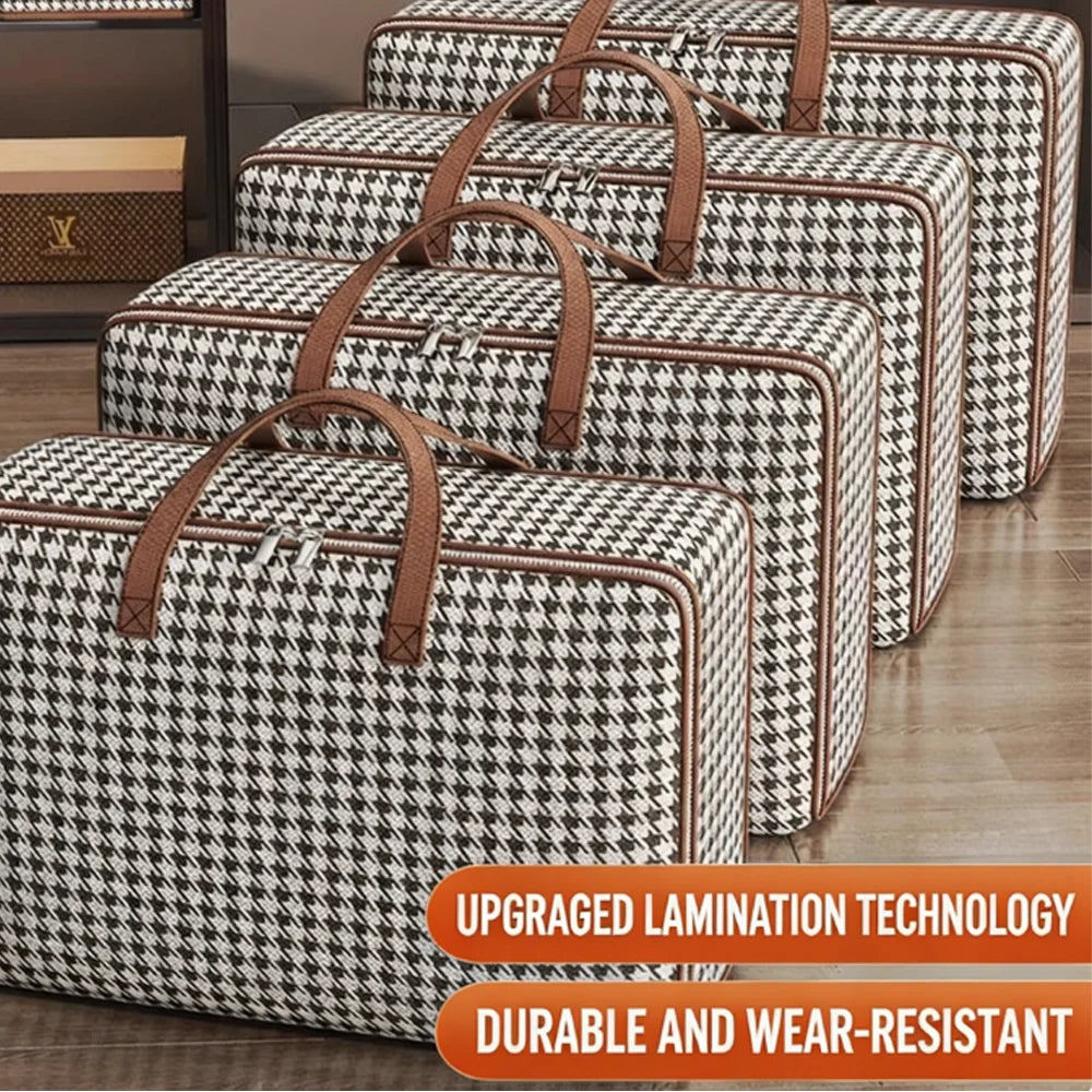 Extra Large Moving Packing Bag for Students Waterproof & Durable Home Storage Sack, Ideal for Clothes, Quilts & Luggage Qme