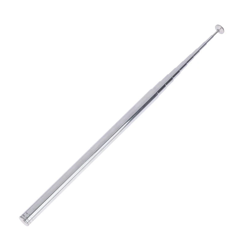 10 Section Stainless Steel Telescopic Antenna FM AM Aadio Qme