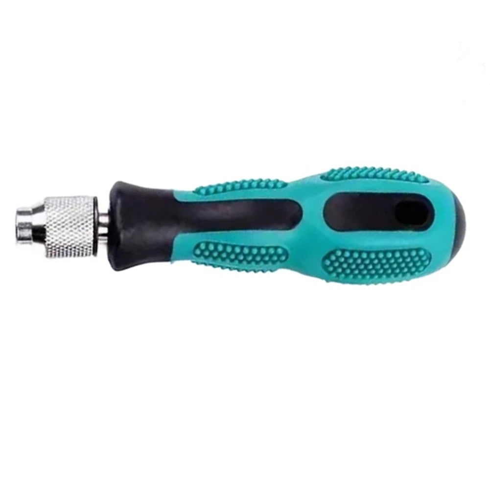 1pc Screwdriver Handle With Self-Locking Non-Slip Screwdriver Bit Holder For Screwdriver Bit Holder Electrician Power Tools Qme