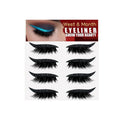 False Eyelash Eyeliner Stickers 4 Pair Waterproof Liner Patches Fast Qme Black