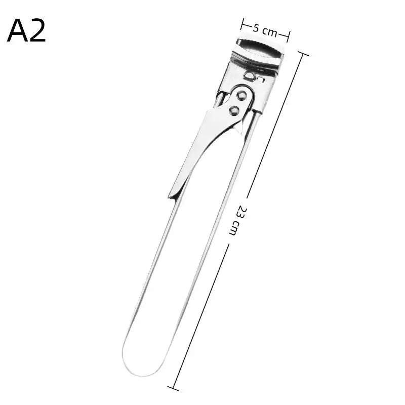 Stainless Steel Can Opener Adjustable Multi Function Labor Saving Qme A 2