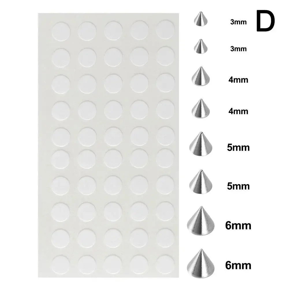 Steel Fake Nose Sticker Non Piercied Lip Nails Ear Stud For Women Men Pack Fake Eyebrow Lip Piercing Body Jewelry A1G6 Qme D CN