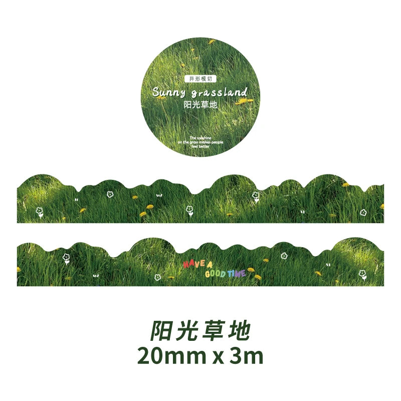 Cute Flower Cloud Starry Sky Decorative Adhesive Tape Sea Wave Masking Washi Tape Diy Scrapbooking Sticker School Supplies Qme E