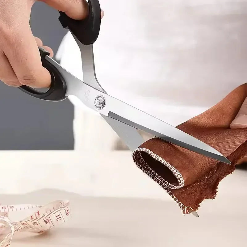 Professional Sewing Scissors Ergonomic Handle Scissors DIY Sewing Tools Handicraft Supplies Tinker Accessories Sissors Tailoring Qme