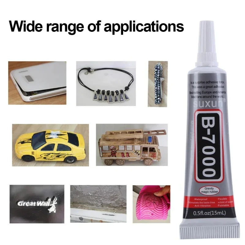 15 25 50 Multi-purpose Clear Strong Glue Adhesive Universal Phone Qme