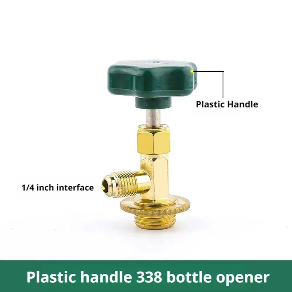 R22 R134a Refrigeration Charging Safety Valve Air Conditioning Refrigerant Safety Liquid Adapter Hand Tool Parts Qme
