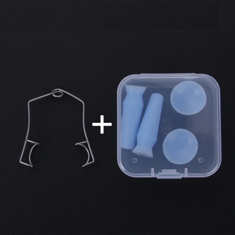 Soft Silicone Embedding Eyeball Protector Cover Absorber Ocular Qme c