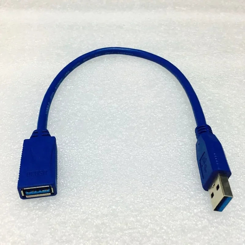 USB 3.0 A Male Plug To Female Socket 1.5M Super Fast Extension Cable Cord High-speed AM/AF Qme