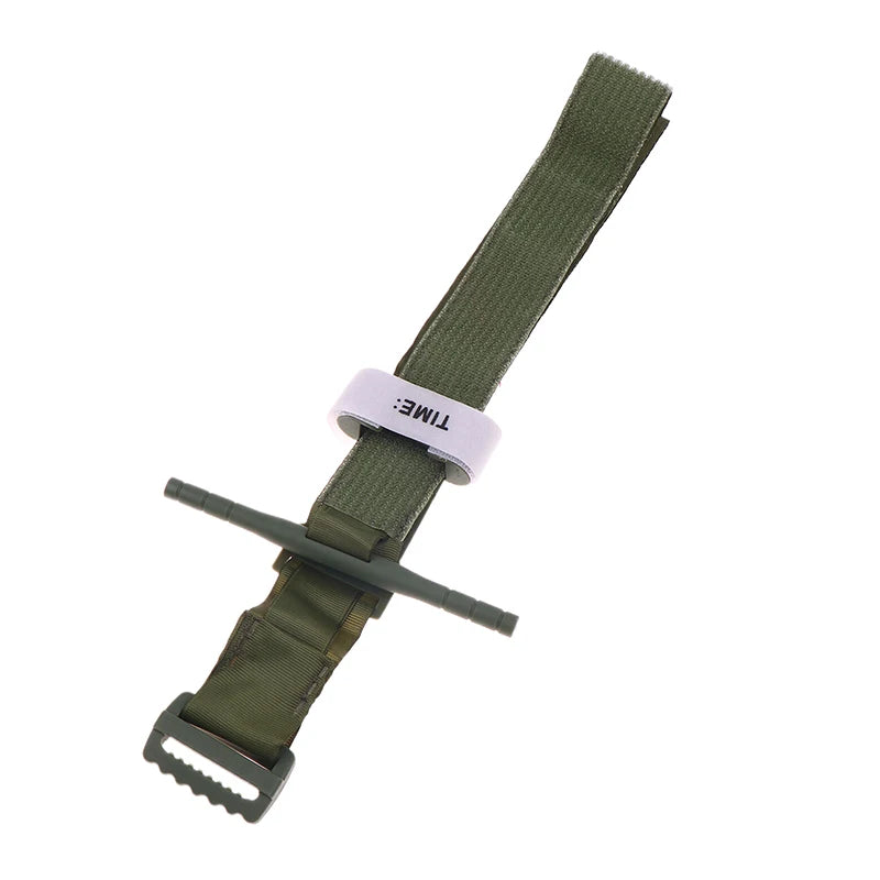 Portable Safety Tourniquet Survival Combat Tourniquets Spinning Qme Green