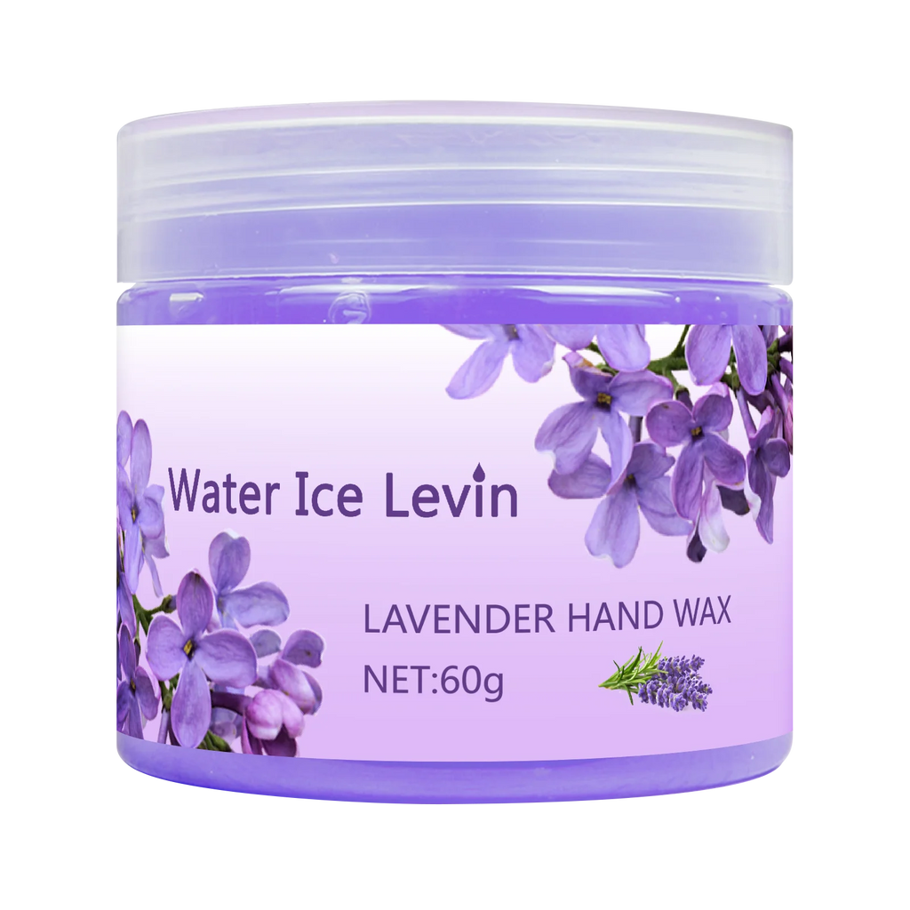 Lavender Moisturizing Hand Wax Mask, Hypoallergenic, for Hands and Feet, Smooths Skin, Gentle Cleansing Hand Mask, Brightens Hand Skin Qme 60g Bottle
