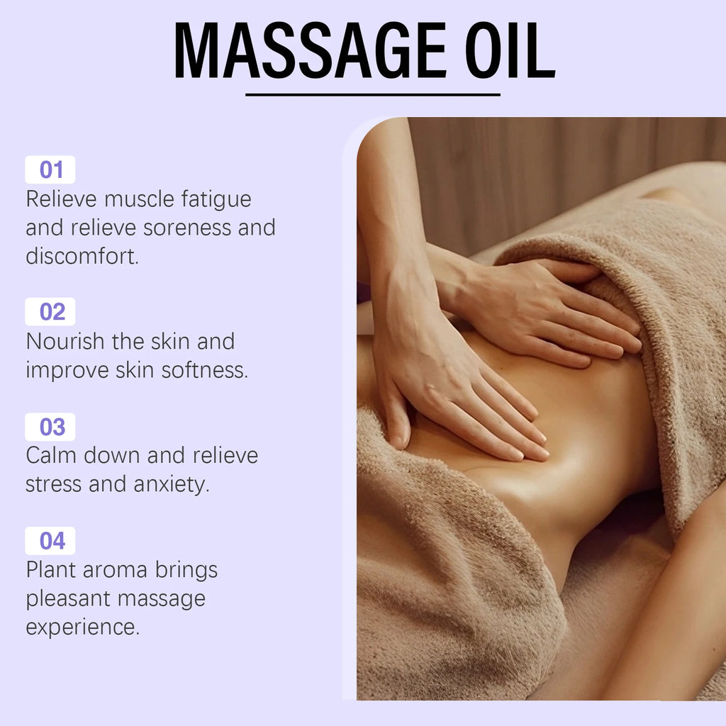 Pure Essential Oil Lavender Aromatic Body Moisturizing Skin Care Qme