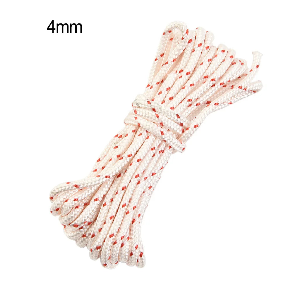 5 M Pull Cord Starter Rope Ropes Lawn Mower Chainsaw Construction Qme 4mm