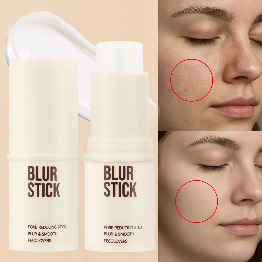 1pcs Oil-control Blur Stick, Flawless Finish, Minimize Pores Suitable for All Skins, Long-lasting Waterproof for Smooth To Apply Qme