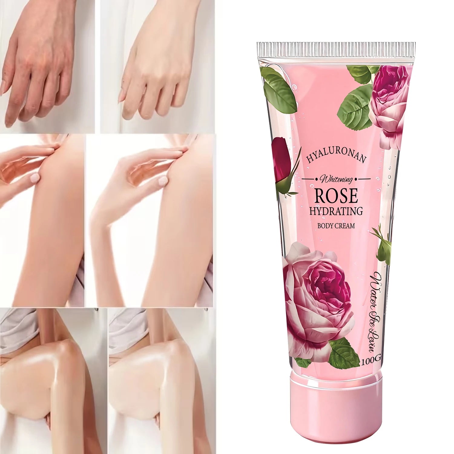 Body Cream with Niacinamide & Centella for Deep Moisturizing，Firming,Lightweight，Fast Absorption for All Skin Types Qme