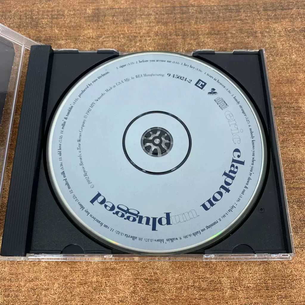 Vintage Blues Jewel Case CD Set, Warm Acoustic Guitar Live Tracks for Audiophile Midrange Test & Unplugged Blues Collection Qme