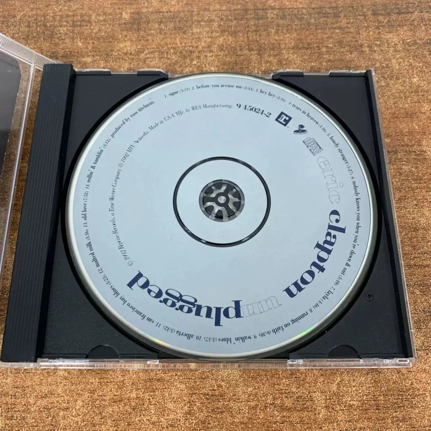 Vintage Blues Jewel Case CD Set, Warm Acoustic Guitar Live Tracks for Audiophile Midrange Test & Unplugged Blues Collection Qme