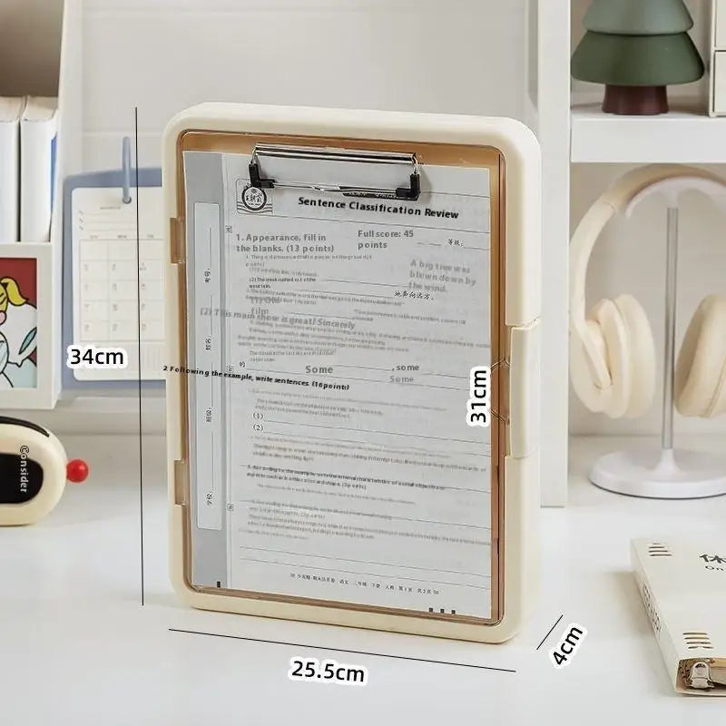 Multi Functional A4 Folder Large Capacity Korean Integrated Document Qme