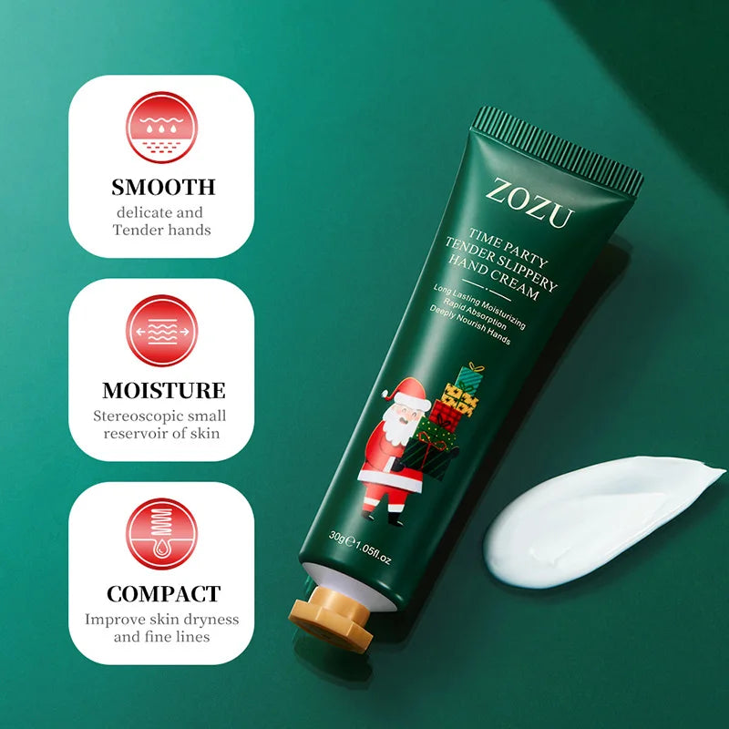 Christmas 5 Box Hand Cream Texture Travel Durable Moisturizer- Wome Qme