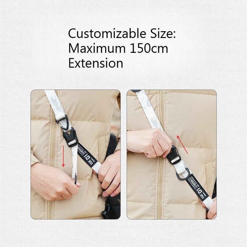 Multi-function Outdoor Crossbody Strap Adjustable Expandable Shoulder Qme