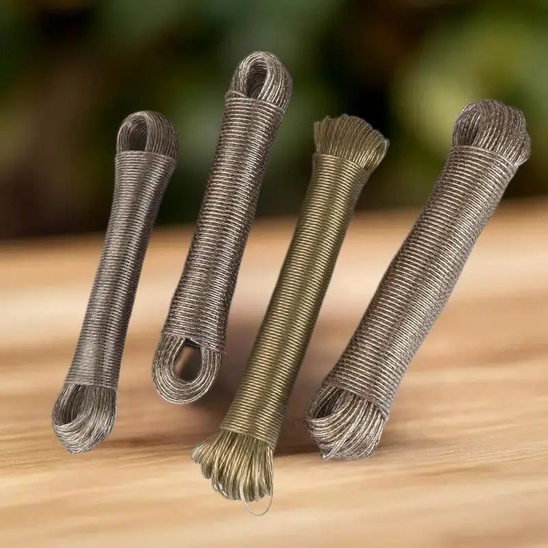 Portable Clothesline 10 20 30 50M Garden Camping Travel Clothes Qme