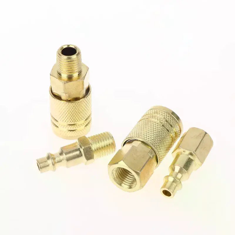 US Air Hose Quick Connect Plug Coupler 1 4 NPT Fitting Male Thread Qme